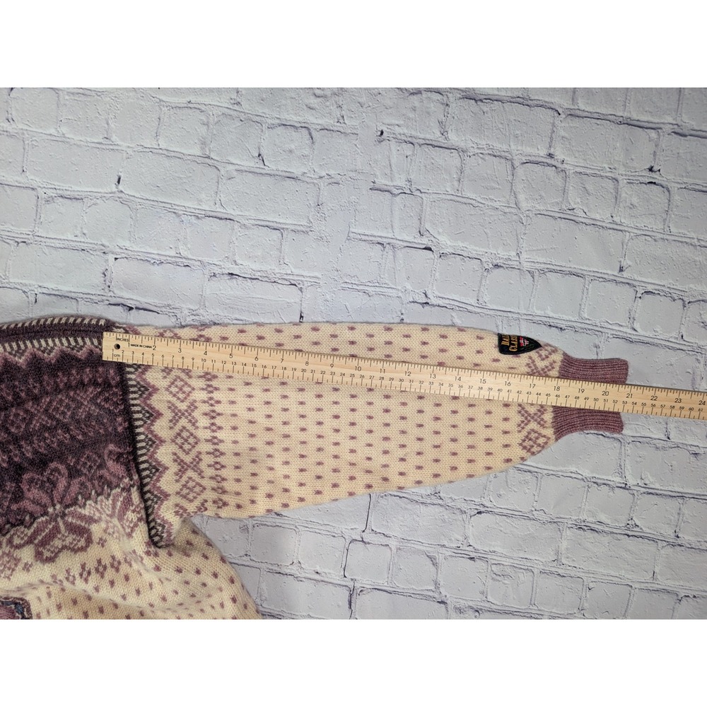 Dale of Norway Dale Classic Cardigan L Wool Nordic Pewter Clasp Made in Norway